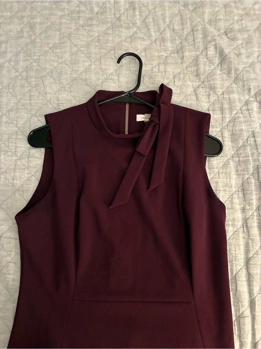 Calvin Klein sheath dress Boysenberry size 12